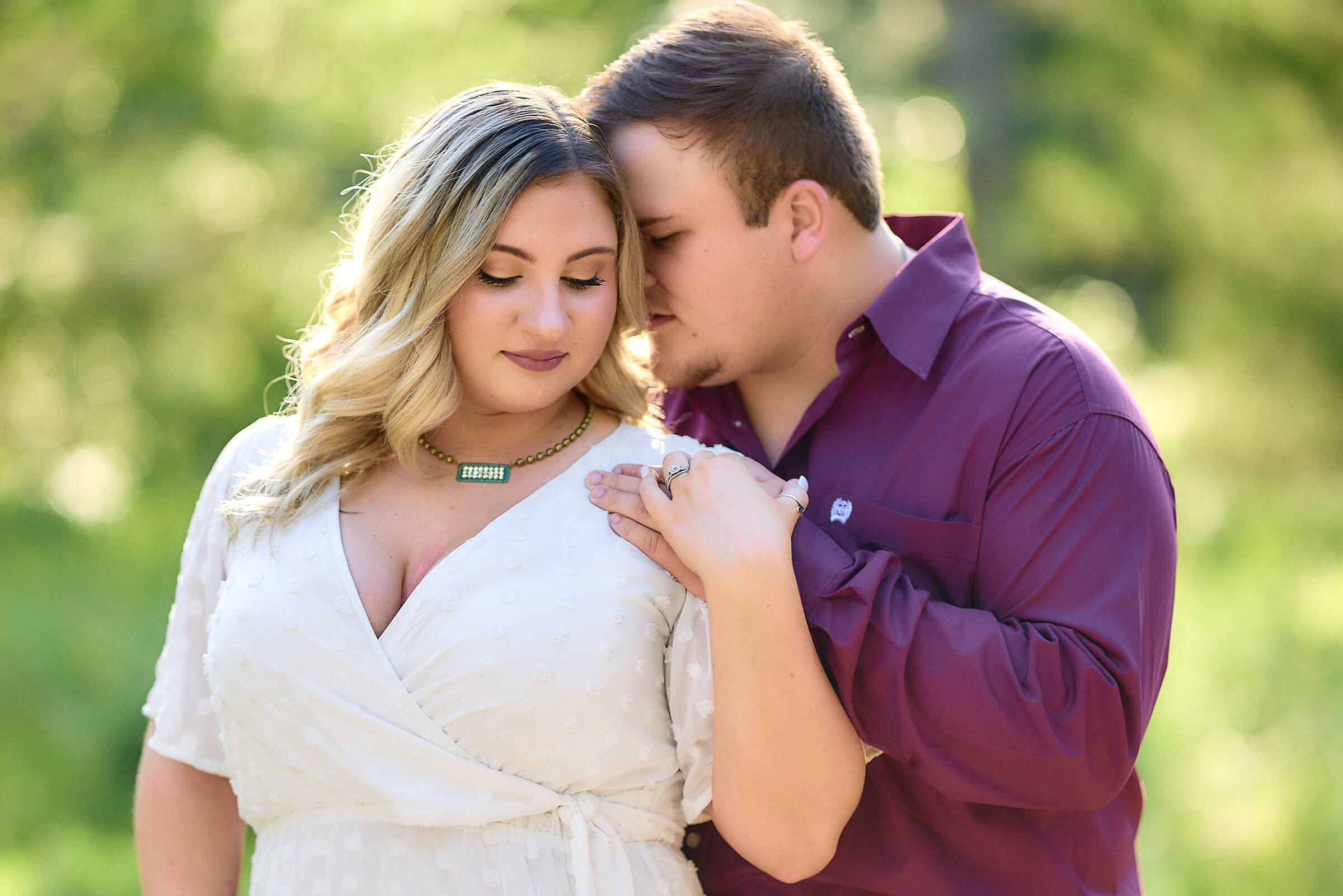 peach creek ranch engagement Taylor and Justin